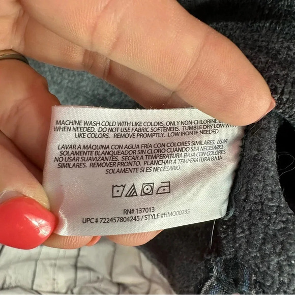 men's woolrich grey 1/4 zip pullover sz  XL - Picture 5 of 8